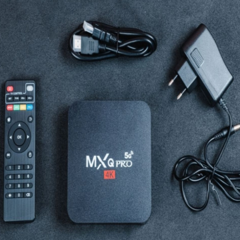 Aparelho Smart TV Box - MXQ Pro 5G 4K - TOFY EXPRESS