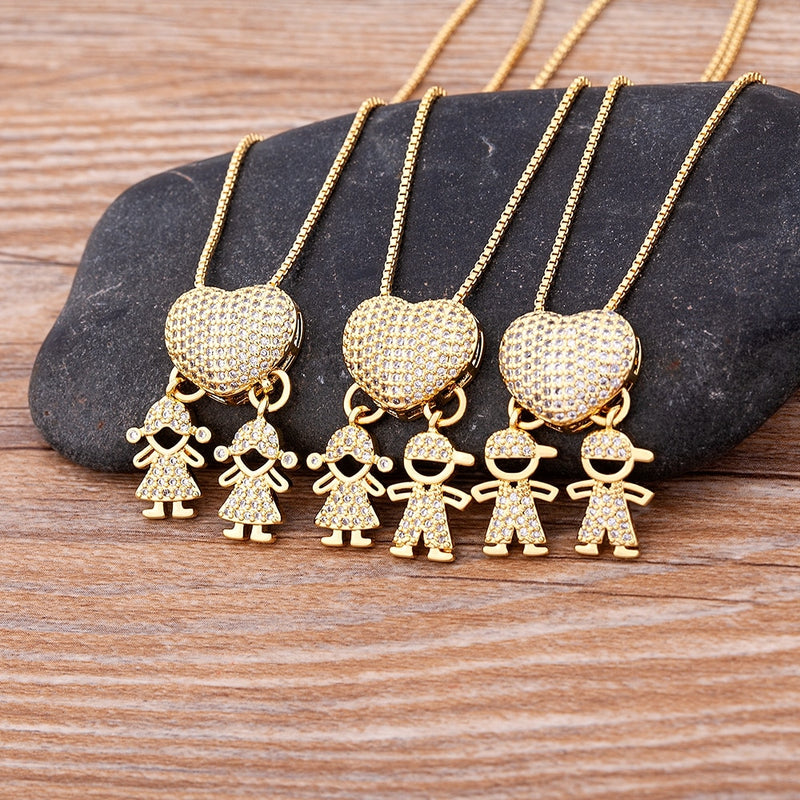 Colar para minha mamãe - Cubic Zirconia - TOFY EXPRESS