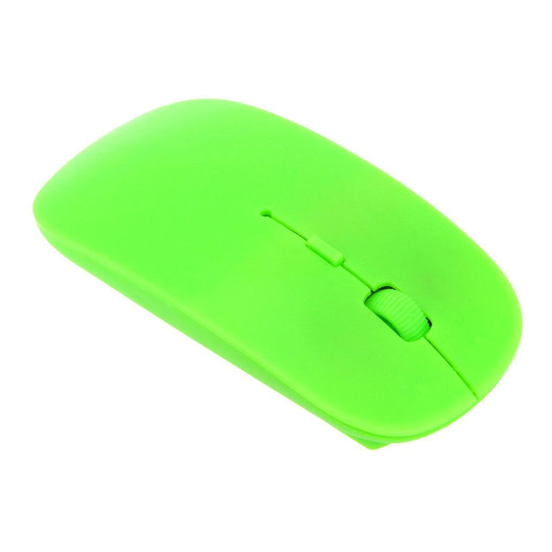 Mouse óptico sem fio para PC e laptop, 1600 DPI USB super fino receptor 2,4G - TOFY EXPRESS