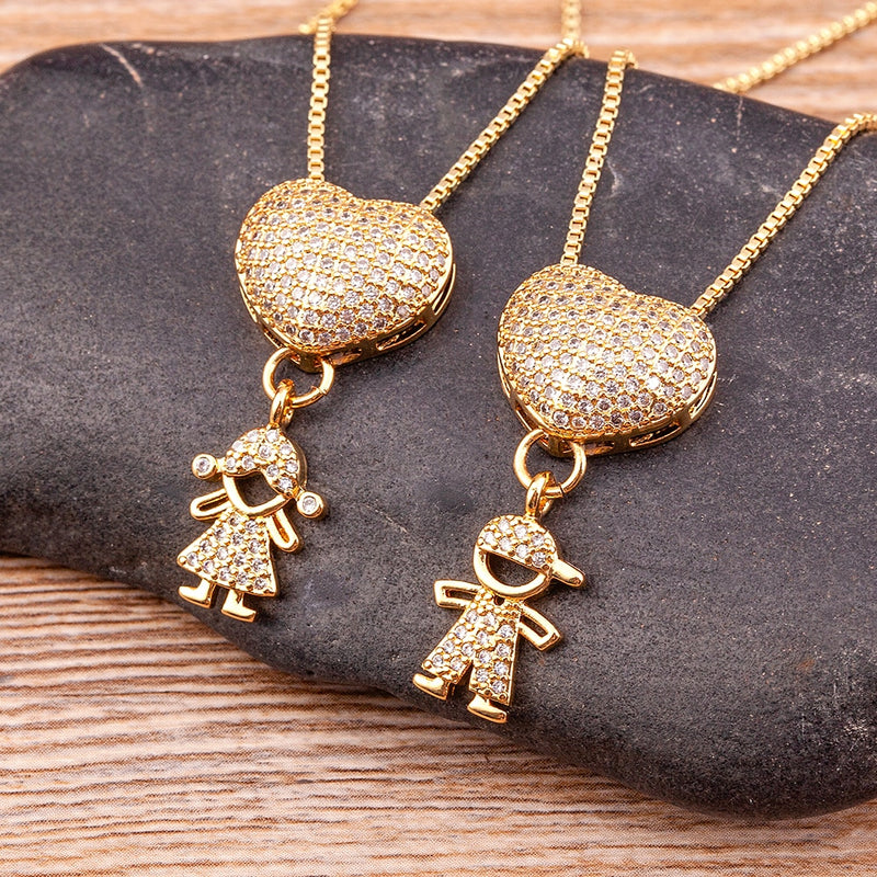Colar para minha mamãe - Cubic Zirconia - TOFY EXPRESS