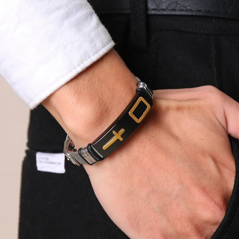 Pulseira a Cruz da Fé!!!