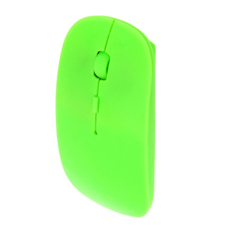 Mouse óptico sem fio para PC e laptop, 1600 DPI USB super fino receptor 2,4G - TOFY EXPRESS