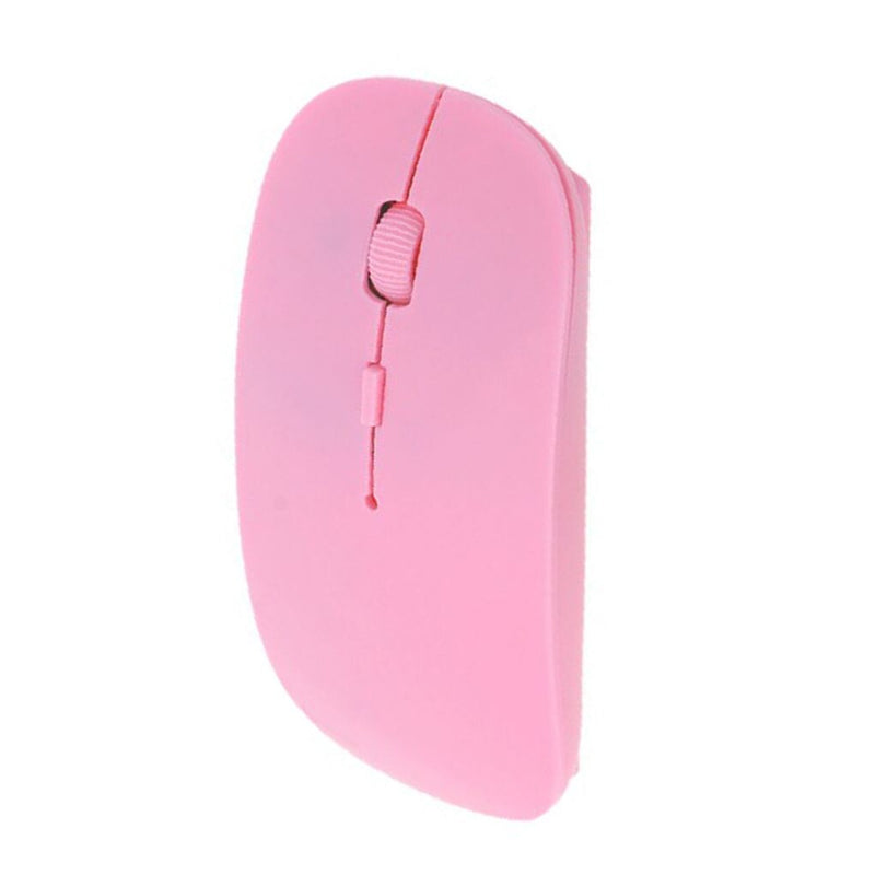 Mouse óptico sem fio para PC e laptop, 1600 DPI USB super fino receptor 2,4G - TOFY EXPRESS